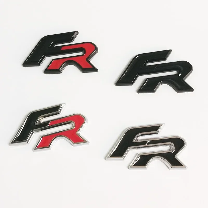 Metal 3D Car Letters Sticker Grill Emblem Badge for Seat Leon FR Cupra Ibiza Altea Exeo Formula Racing Decoration Accessories