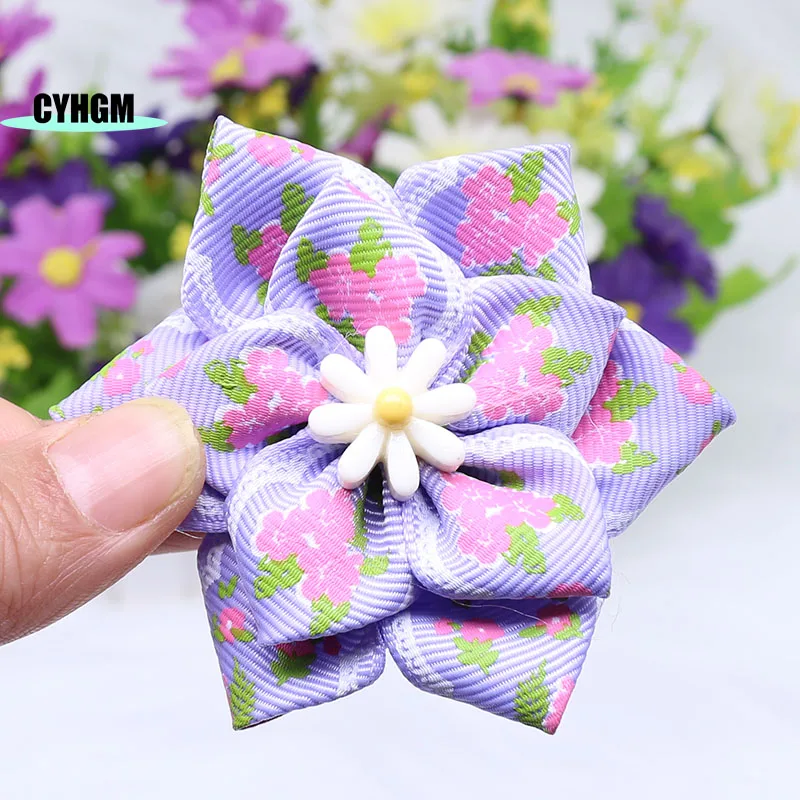 

wholesale New Girls purper flowers Hair Accessories set gift Fashion Hairpins Headband Barrettes H11