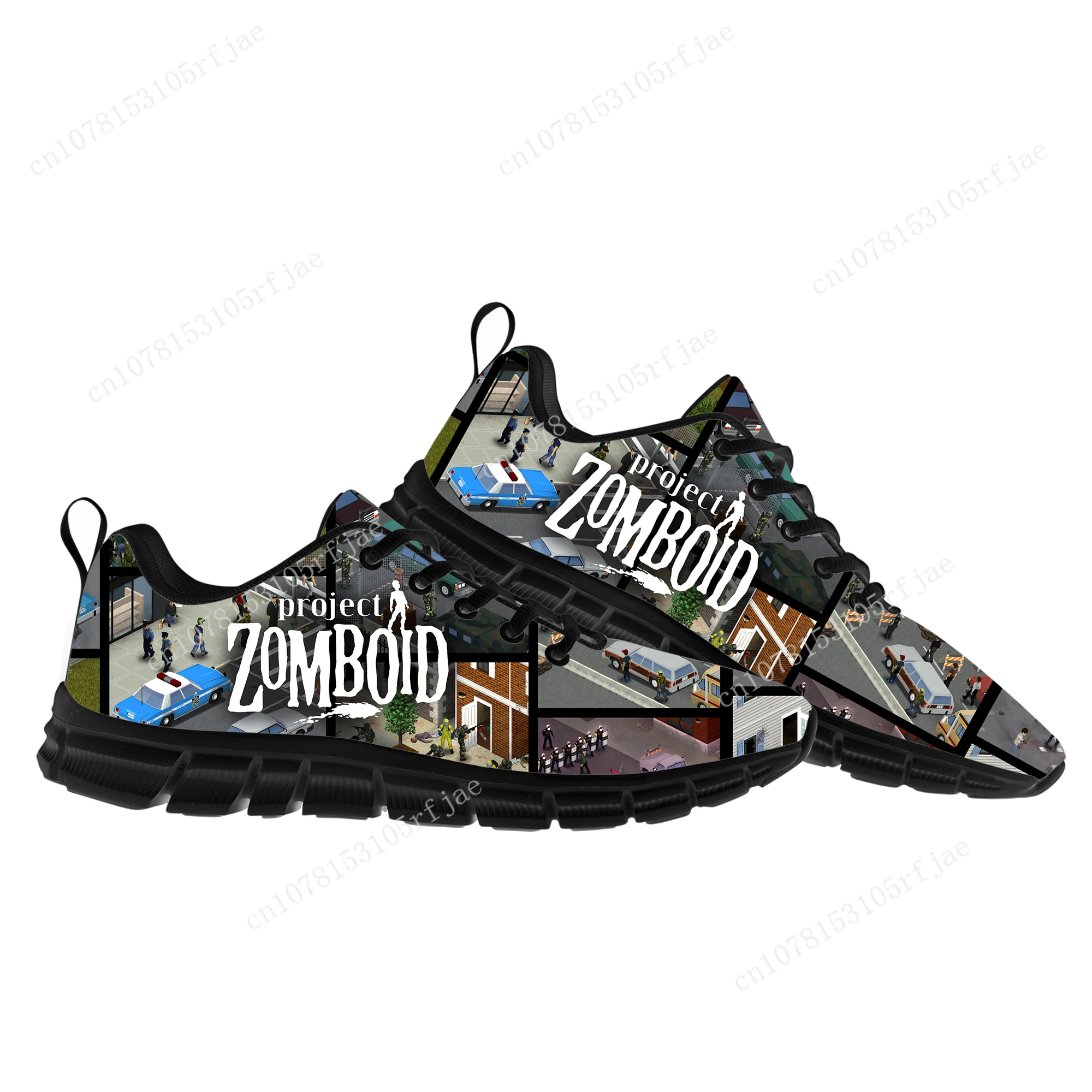 

Project Zomboid Sports Shoes Cartoon Game Mens Womens Teenager Children Sneakers Fashion High Quality Sneaker Custom Built Shoes