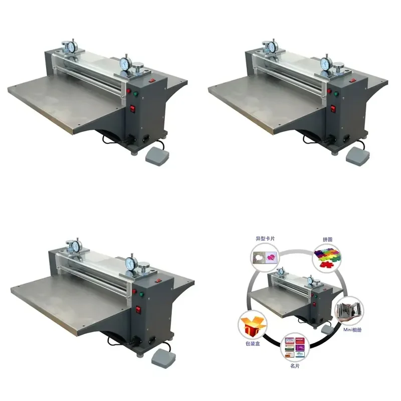 Semi-automatic Cardboard Die Cutting and Indentation Machine