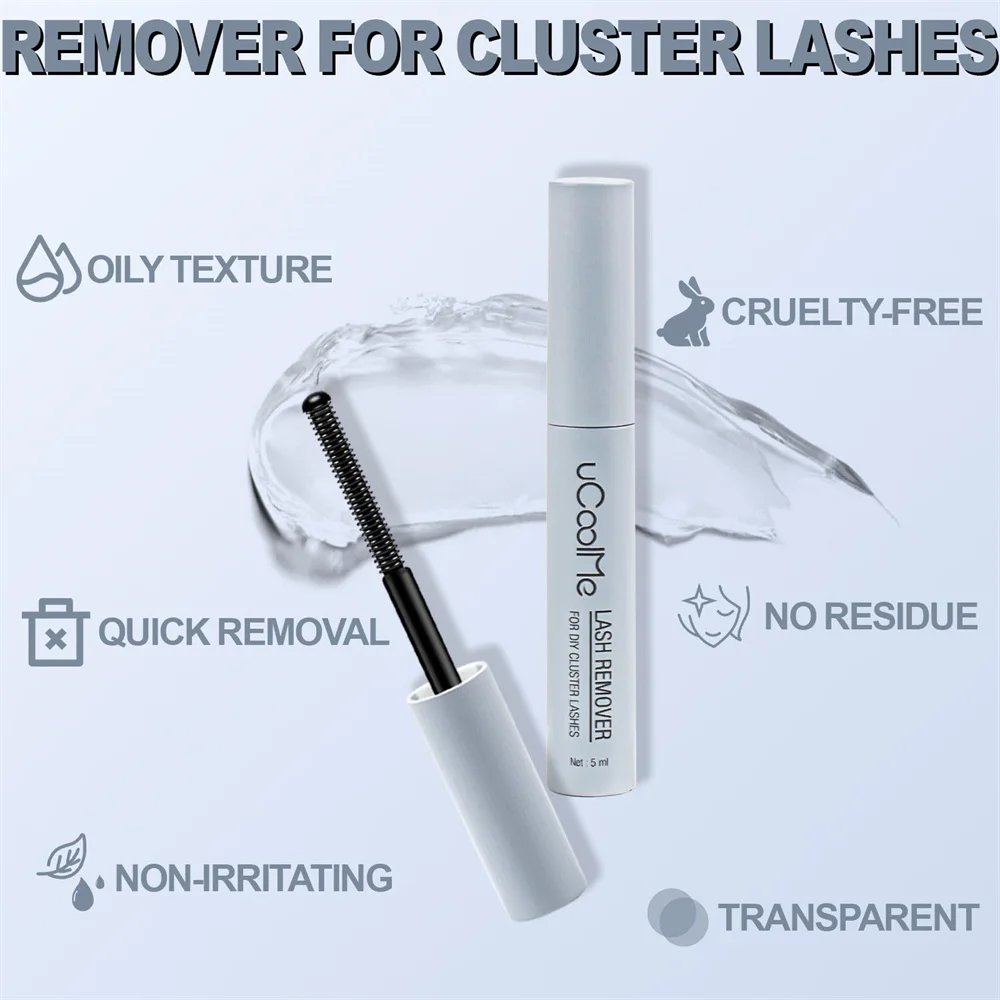 uCoolMe Lash Bond und Seal mit schnellem Kleberentferner, starkem Halt, 150 Stunden Wimpernverlängerung, wasserdichtes und langlebiges DIY-Make-up-Werkzeug – Detail 9