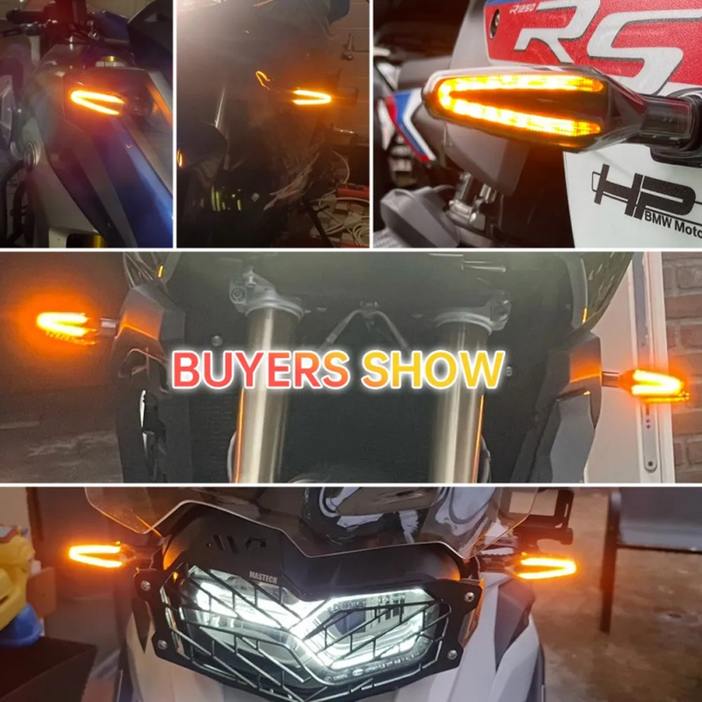 LED بدوره مصباح إشارة لسيارات BMW R1250GS LC ADV R1250 R1200 R/RS/GS R1200GS R1250RS R1250R دراجة نارية المؤشر الأمامي/الخلفي وامض