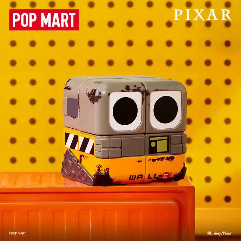 POP MART PIXAR POP CUBE CUBIEC Series Blind Box Mystery Box Toys Kawaii Ornaments Figurines Home Decor Desktop Model Dolls Gilrs view 6