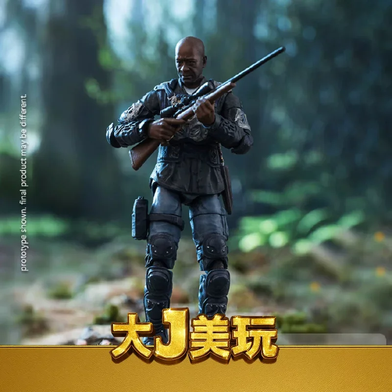 In Stock 1/18 The Walking Dead Morgan Action Figure Toy Collectible Series Gift for Someone