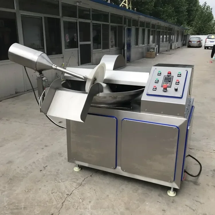 Frequency Meat Bowl Cutter Machine Emulsify Meat Bowl Cutter
