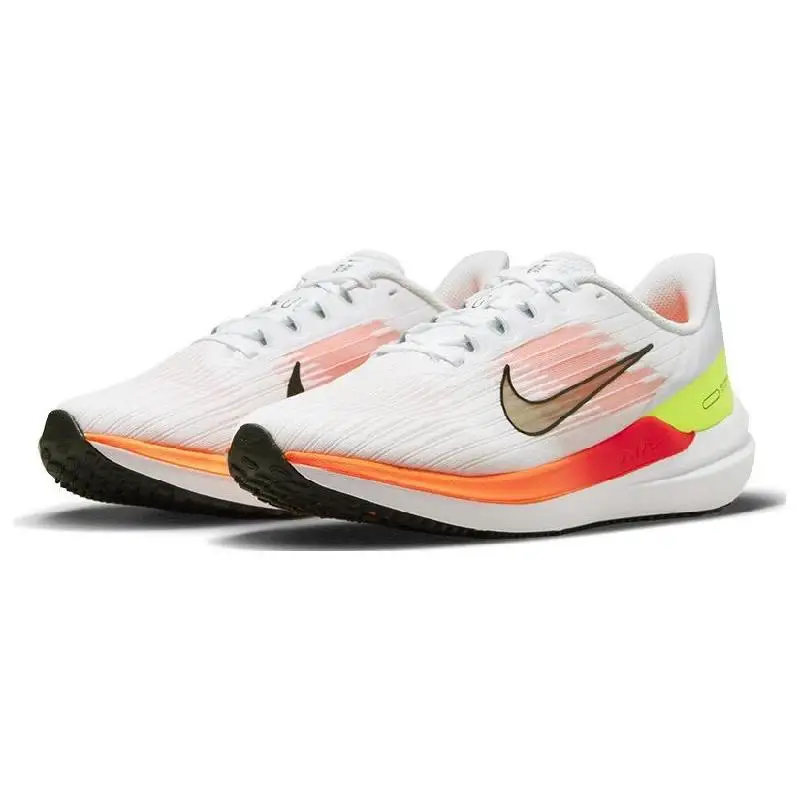 Nike Nike Air Winflo 9 'White Bright Crimson' Sneakers shoes DD6203-100