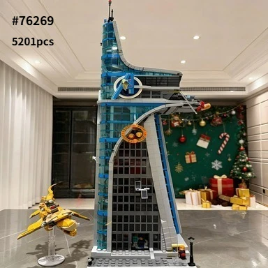 

Наборы модульных строительных блоков Battle Tower, совместимые с деталями Lego, подходят для рождественских подарков 76269