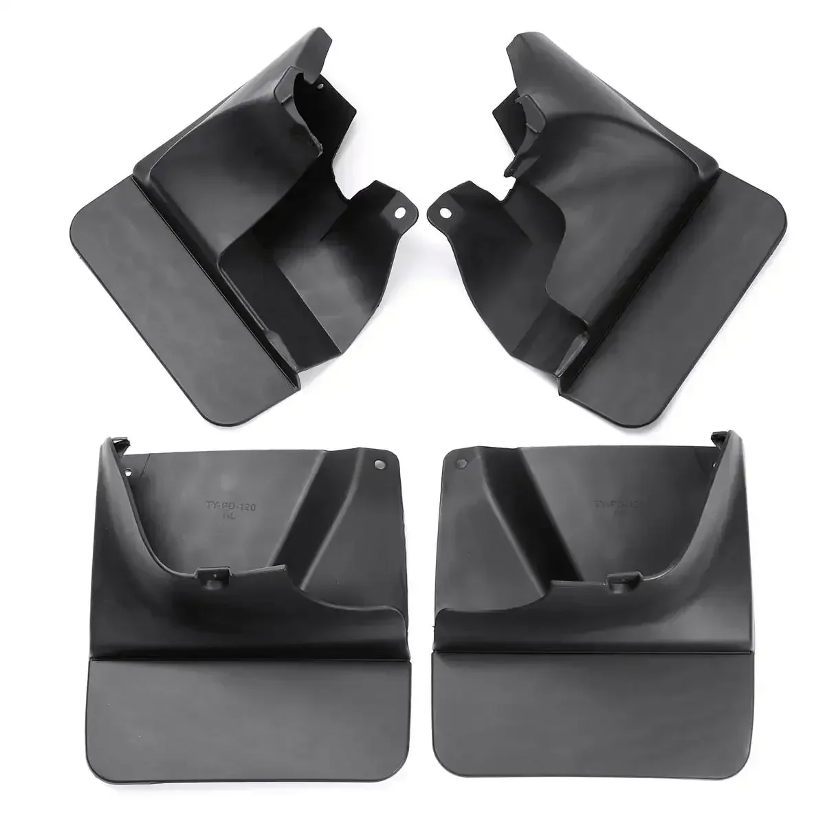 For Toyota Land Cruiser Prado FJ120 120 2003-2009 Molded Mud Flaps Mudflaps Splash Guards Mudguards Front or Rear Accessories