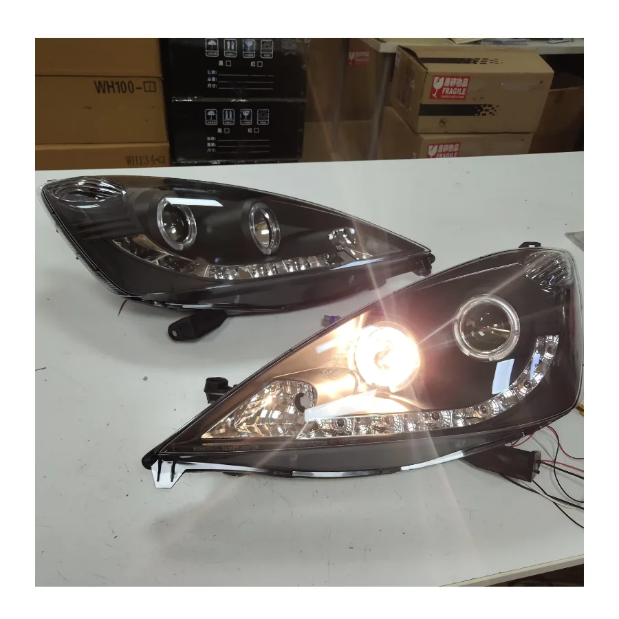 

Full Led Headlight for HONDA for Fit Jazz 2009-2012 Year Black Housing SN