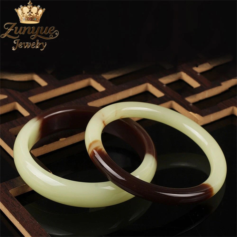 

Yellow-Green Sugar-Colored Beauty Jade Bracelet Luxury Quality Jewelry Fashion Jewelry Best Selling Charms Exquisite Popular