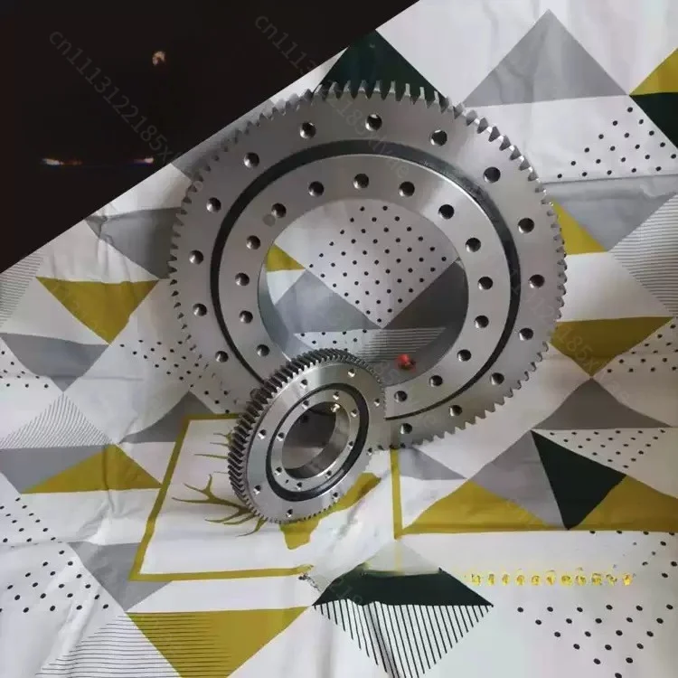 Small External Tooth Slewing Bearing, Turntable Rotary Support for Mechanical Rotation Application
