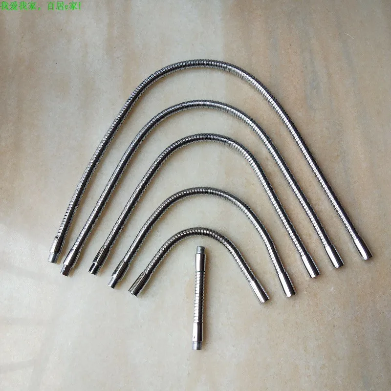 M10 led معقوفة led حامل مرن مصباح M10 ذكر + أنثى كروم خرطوم معدني العالمي أنبوبة لينة أنابيب معدنية اعوج لتقوم بها بنفسك