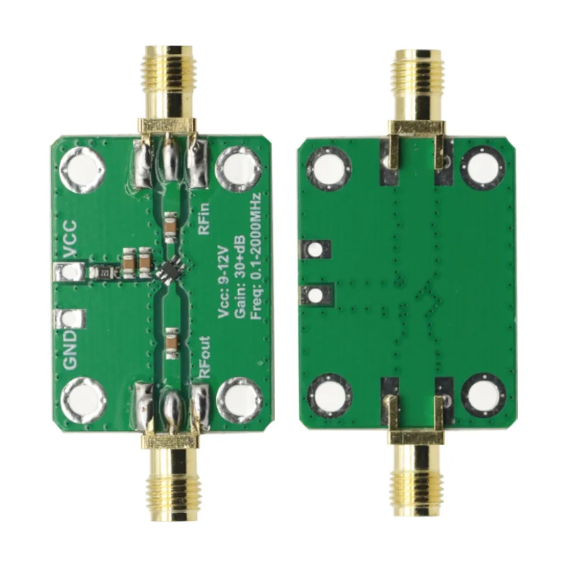 Amplificatore a banda larga RF 0.1-2000MHz ricevitore modulo a banda larga LNA a basso rumore 30dB