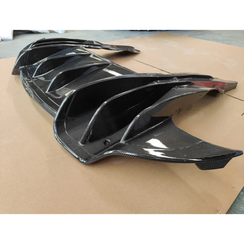 

Suitable for McLaren 540C 570S 570GT modified body kit OEM style carbon fiber rear diffuser, rear bumper lip