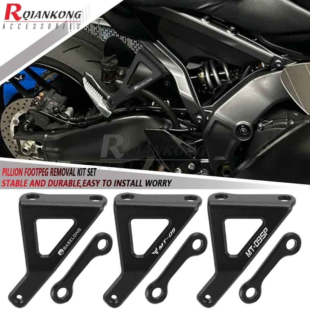 

Motorcycle CNC Aluminum Exhaust Holder Hanger Exhaust Bracket Mount Holder 2024 2025 2026 For Yamaha MT-09 MT09 MT 09 SP MT09SP