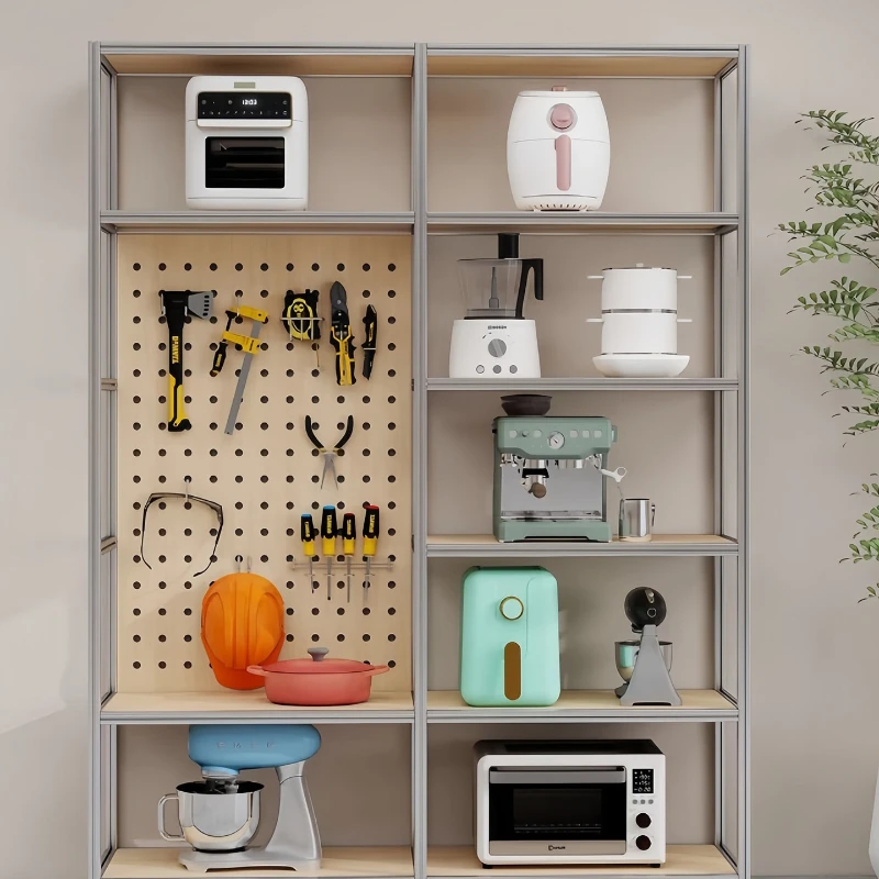 Aluminum profile rack, kitchen refrigerator side rack