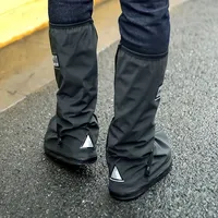1 Pair Motorcycle Scooter Dirt Bike Rain Shoes Cover Non-Slip Boot Covers Unisex Bicycle Shoes Protectors For Rainy Snowy Day