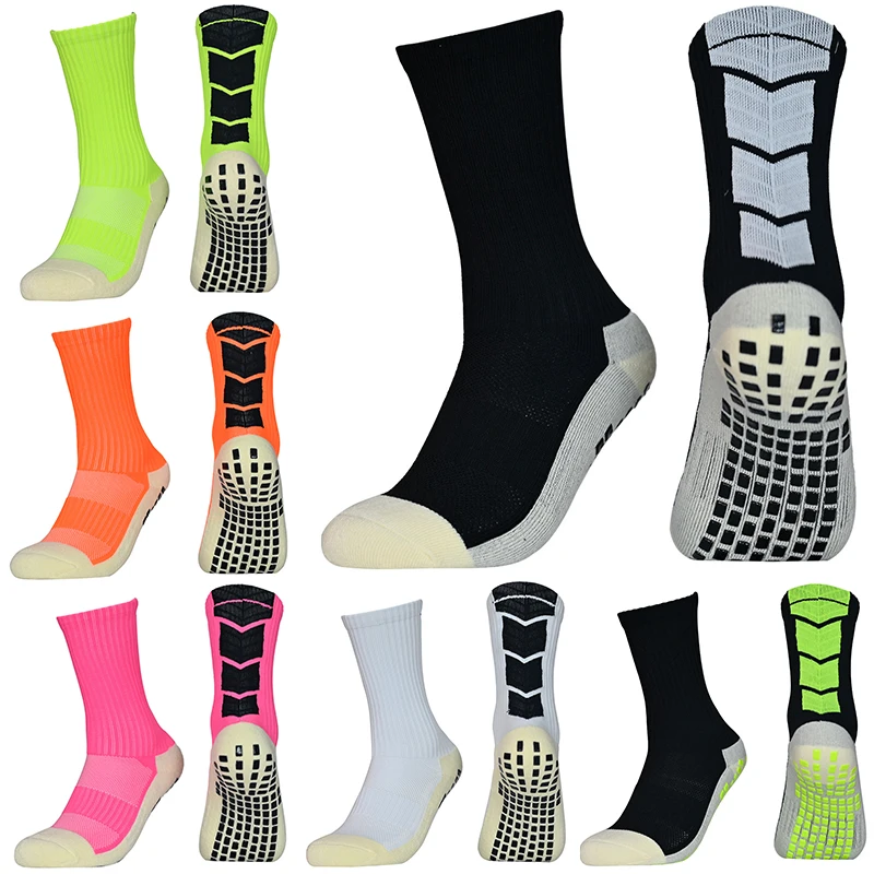 2024 Slip Socks New Anti Football Men Sports Soccer Socks Breathable Outdoor