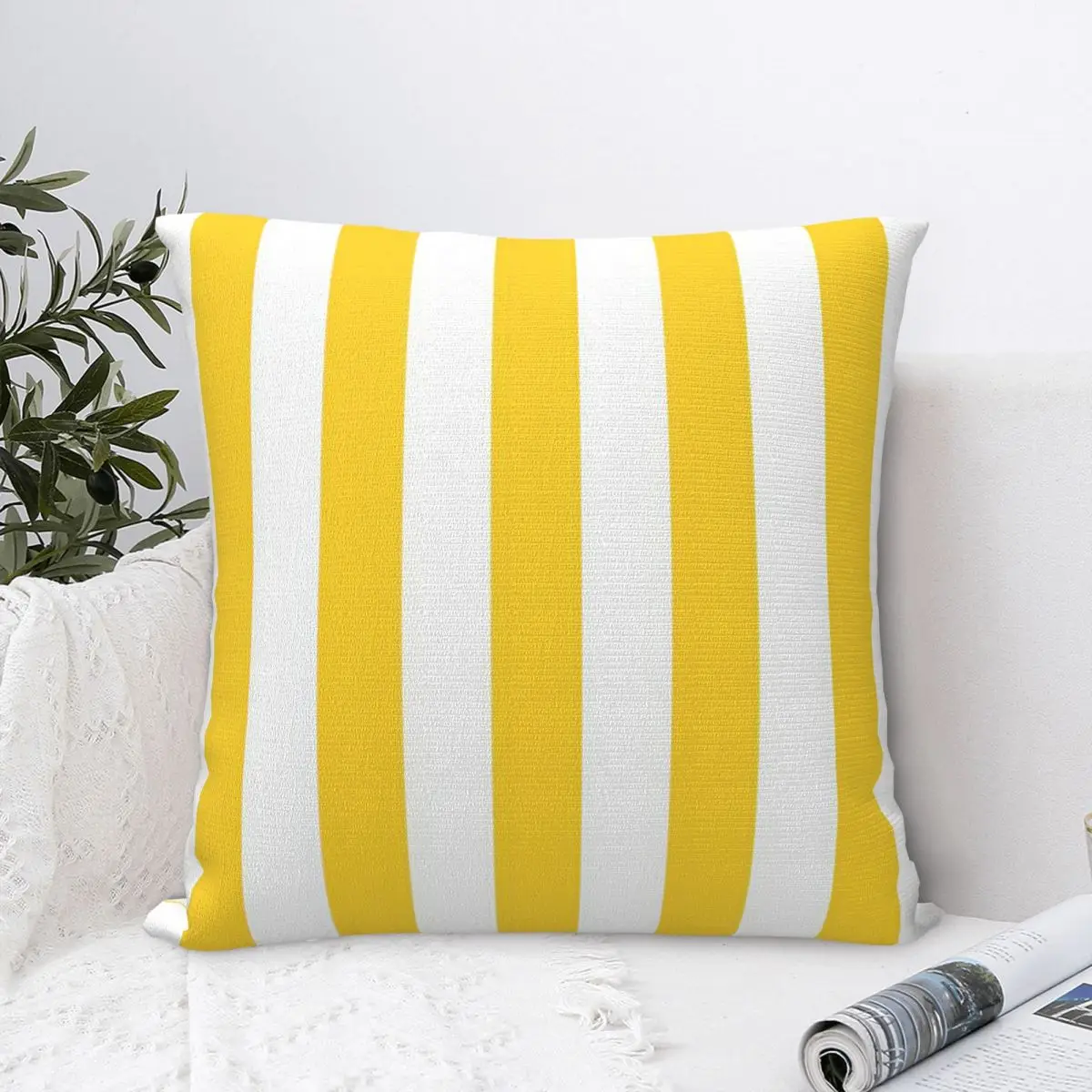 

Stripes Narrow Stripe Pillowcase Cushion Comfort Throw Pillow Sofa Decorative Cushions Used for Home Bedroom Living Room