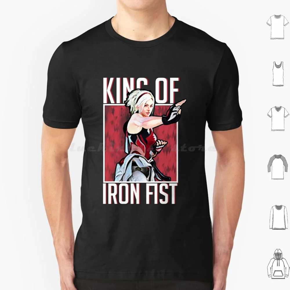 Camiseta Lidia Sobieska 6xl, camiseta fresca de algodón Tekken Fighting Karate King Lidia Sobieska 7 Fighter Kazuya Mishima Tekken 3 Tekken