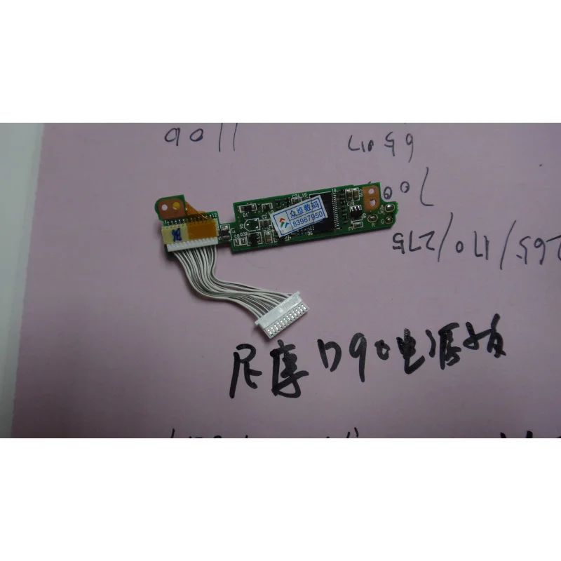 

The repair parts for the small power board of the Nikon D90 have been disassembled and tested