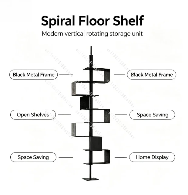 Minimalist Rotating Bookshelves, Modern Storage Italian Wine Racks Display Rack Entrance Storage Rack Bookcasesimple Shelves