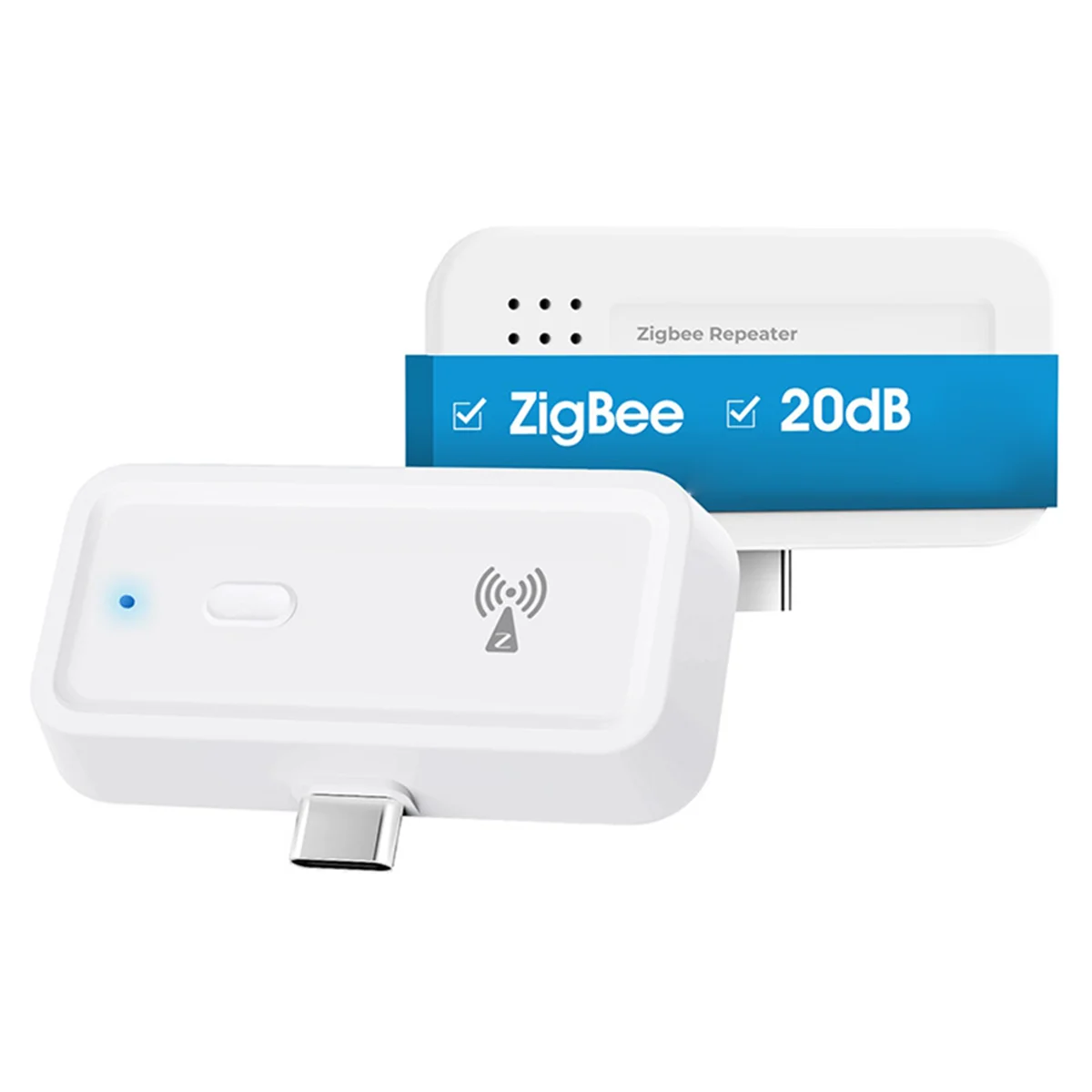 New Tuya Smart Home Zigbee Repeater Type-C Extender Signal Expansion Transmission Repeater Gateway Wireless Bridge HOT