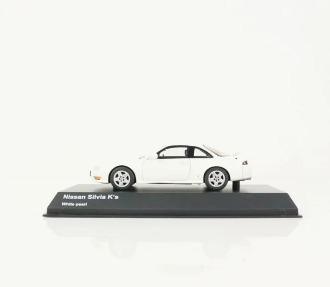 Kyosho 1:43 Nissan Silvia K's S14 collection of die cast resin  trolley model ornaments