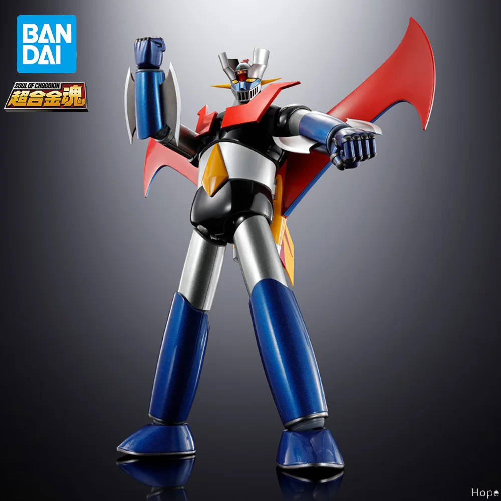 

Officially Licensed BANDAI SOUL OF CHOGOKIN KAKUMEI SHINKA Reinforced Type GX-117 Mazinger Z Figure Anime Model Action Toy