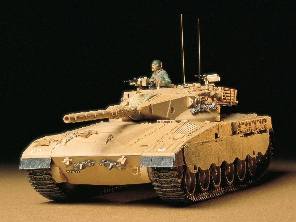 

TAMIYA toys model tank building Model Kit 35127 1/35 israeli merkava mbt