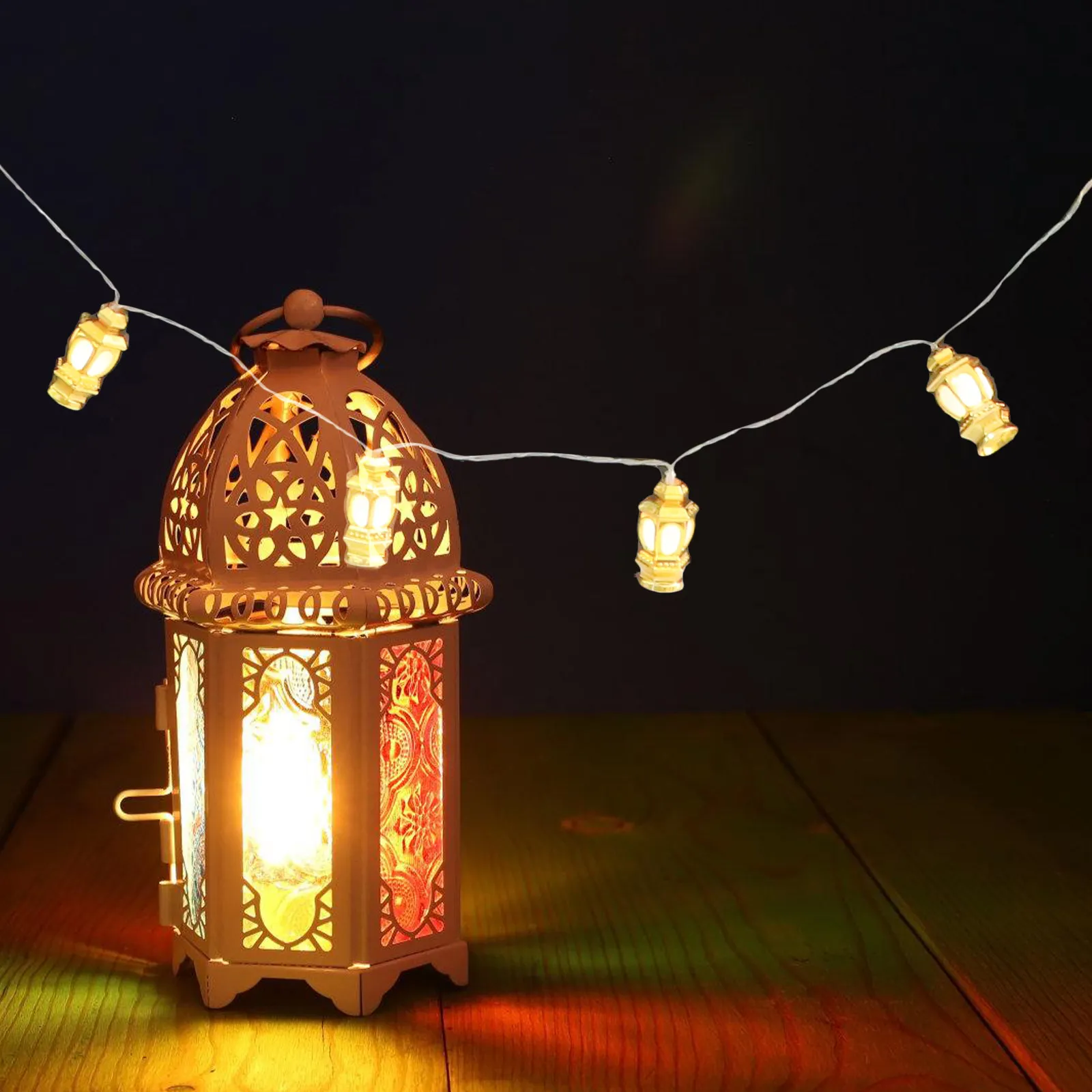 

3 метра, 20 светодиодов, теплый белый свет, модные светодиодные гирлянды для дома, сада, вечеринок, Рамадана, создания теплой атмосферы в спальне, на патио, для декора