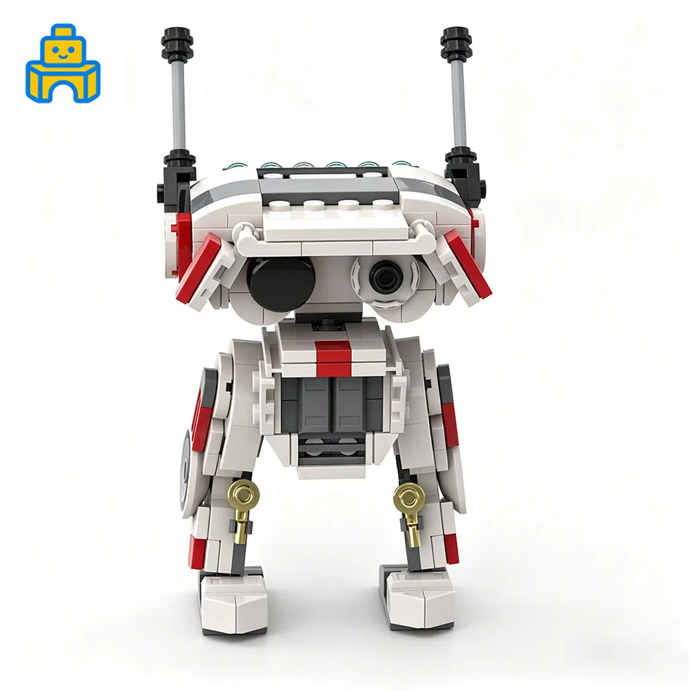 270-teiliges MOC Weltraum-Krieg BD-1 Technologie-Roboter DIY Kreatives Lernspielzeug für Kinder Baustein-Set Festival-Party-Geschenke