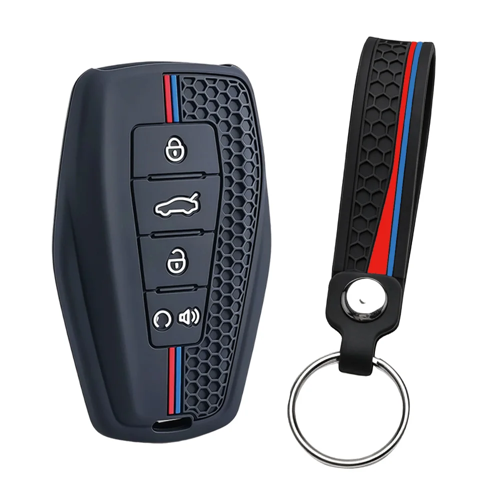 For Geely Coolray Emgrand GT GS S Monjaro Atlas Pro Azkarra Okavango Tugella Soft Key Fob Protector Durable Fob Case