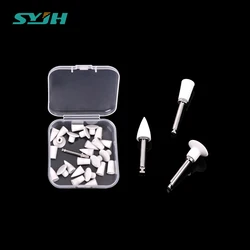 25Pcs/Box Dental Composite Polisher Finishing Cup Polishing Inverted Cone Finish Point CA 2.35MM Mandrel Dentist Polishing Tools