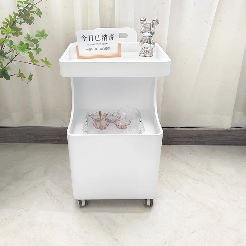 

Storage Hairdressing Salon Trolley Cosmetic Tattoo Lash Pedicure Salon Trolley Barber Equipment Furniture Carrito Medico Lstc