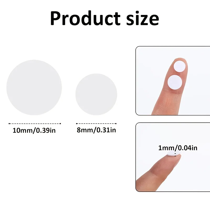 2Sheets 200Pcs Double-Sided Foam Adhesive Dots For DIY Craft Photo Wall Fixing Small Item Sticking Practical Daily Adhesive Item