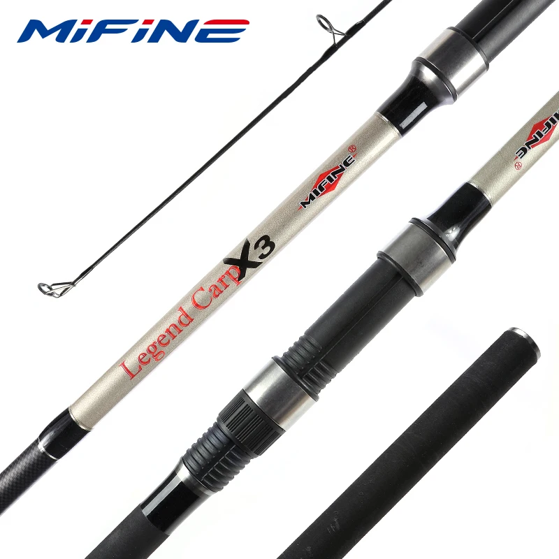 MIFINE LEGEND CARP X3 Carbon Fishing Rod Lure 3.5LB 3.6M/3.9M/4.2M Spinning Travel Throwing Surfcasting Pole Carp Fishing Rod