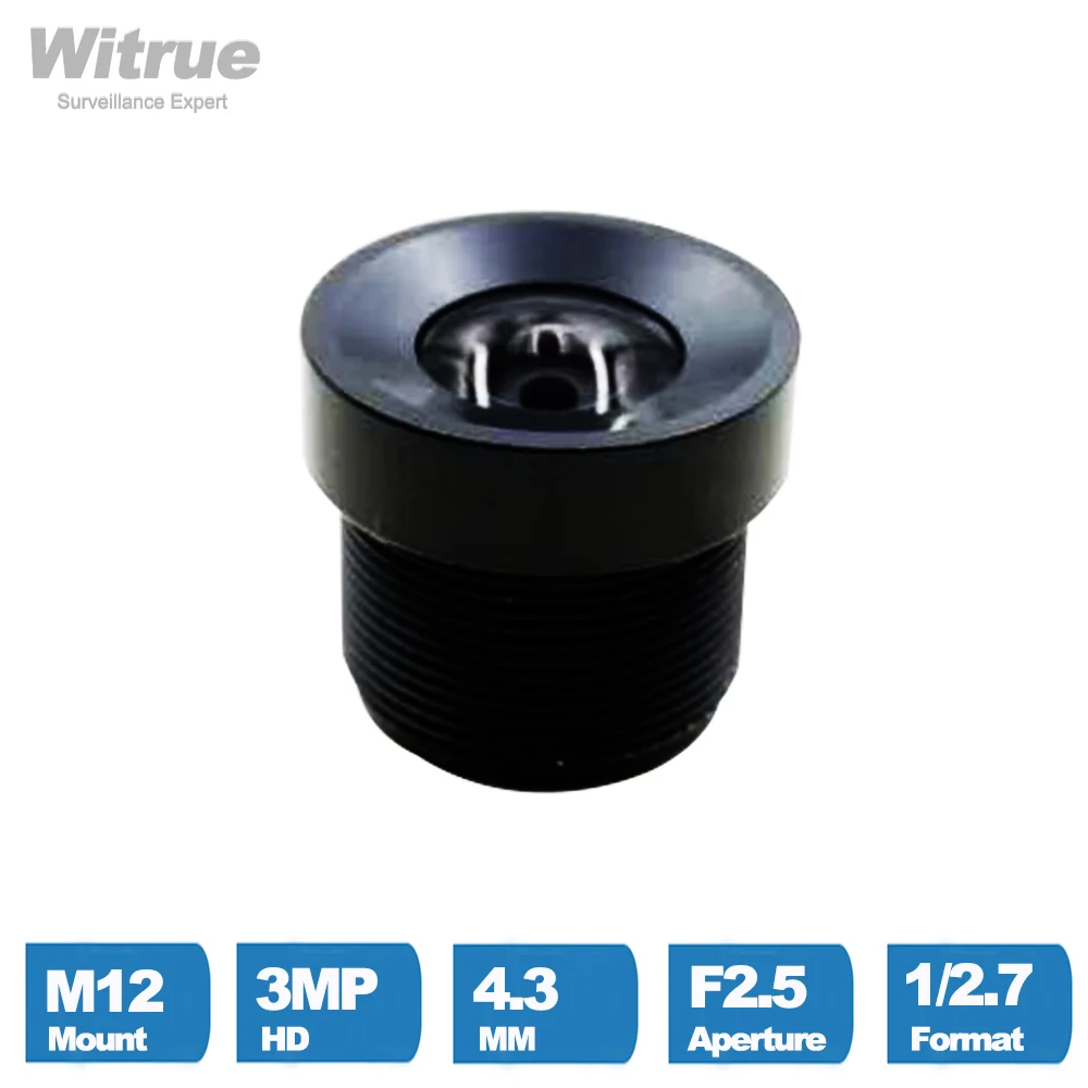 Witrue 3MP 4.3mm Lens 1/2.7