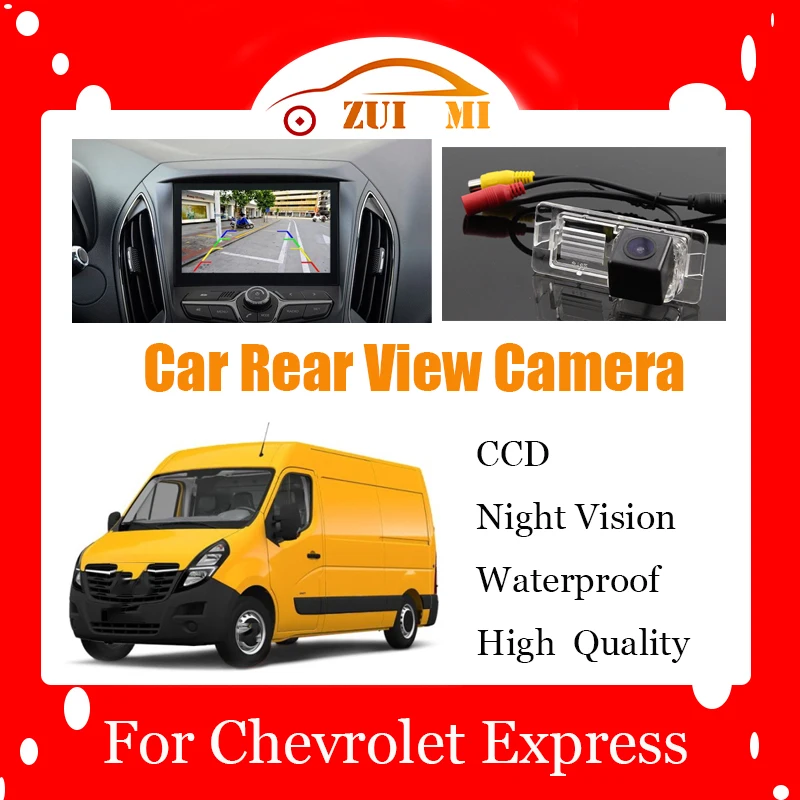 

Car Reverse Rear View Camera For Chevrolet Express Vauxhall Movano 2010~2016 CCD Full HD Night Vision Backup Parking Camera