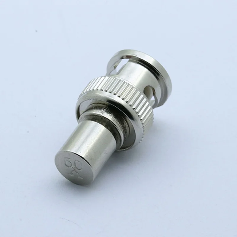 1 قطعة Q9 BNC يحمل ذكر التوصيل موصل محوري النحاس المقاوم المنهي الدمية BNC تحميل مقاومة 50 أوم و 75 أوم RF محول محوري