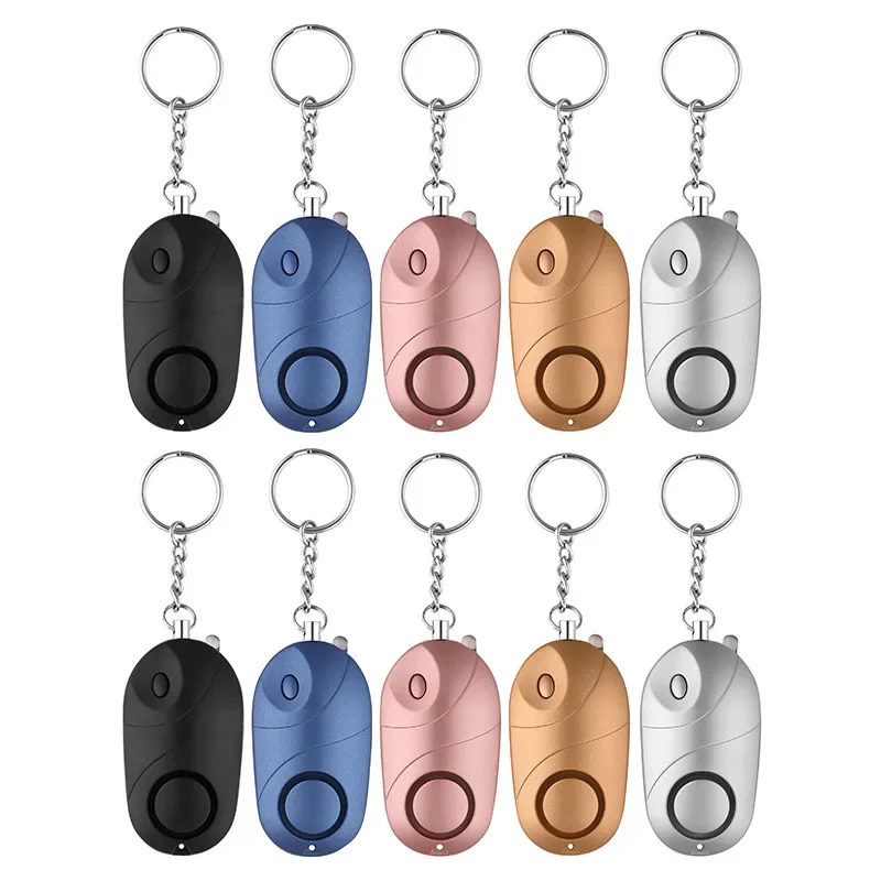 

Emergency Self-Defense Security Alarm Keychain LED Flashlight for Women Girls Kids Personal Alarm Safe Sound Defense Alarm