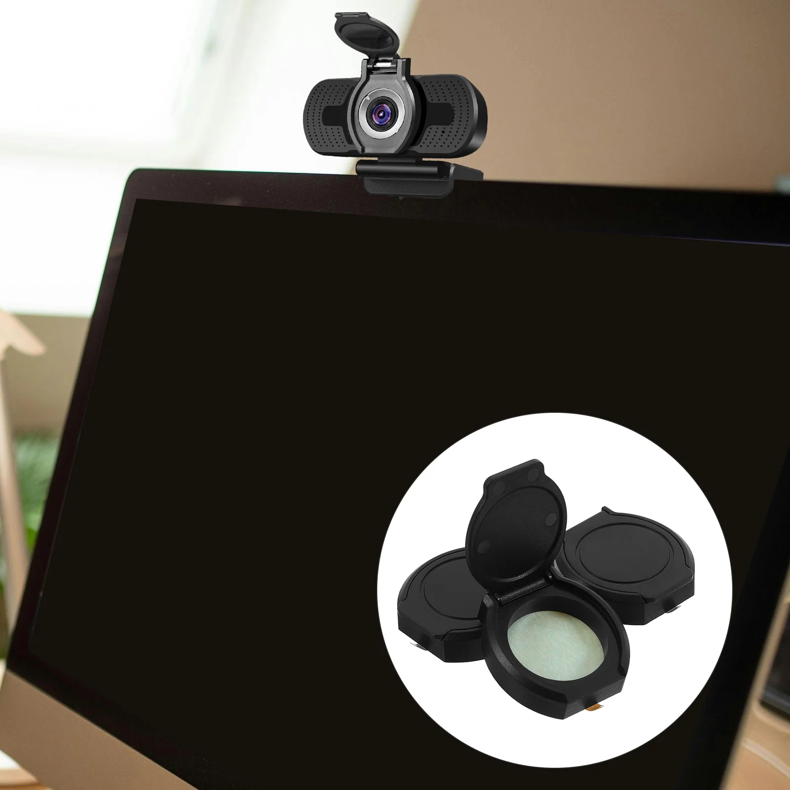 3 Pcs Privacy Cover for Laptop Tablet PC Anti Dust Proof Lens Protector Small Size Easy Install Premium Material Durability