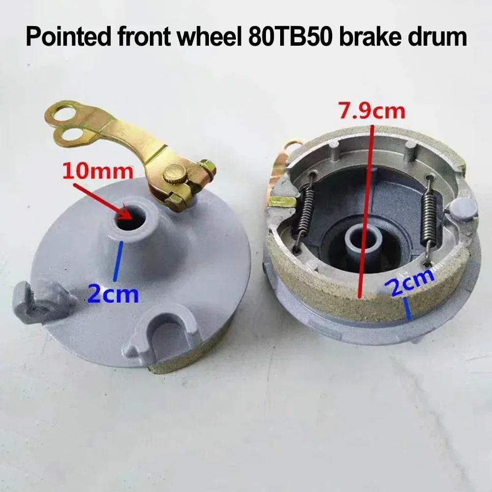 Easy To Use Brake Pads Brake Pads Ebike Aluminum Alloy Brake Pads Electric Vehicle Front Drum Brake High Quality