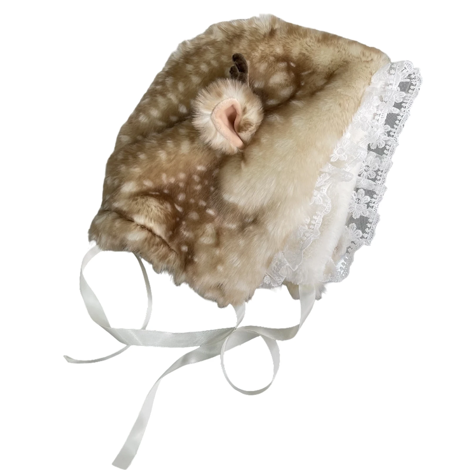 

Polyester Winter Wardrobe Must-Have Deer Leg Warmers With Cute Deer Patch Pattern Fashionable And Versatile Clothing type+4