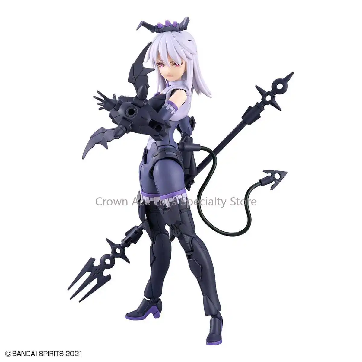 Bandai Assembled Anime Model 30 Minutes Sisters SIS-D00 Neverlia Color A Model Kit Action Manga Figures Trendy Toys Holiday Gift