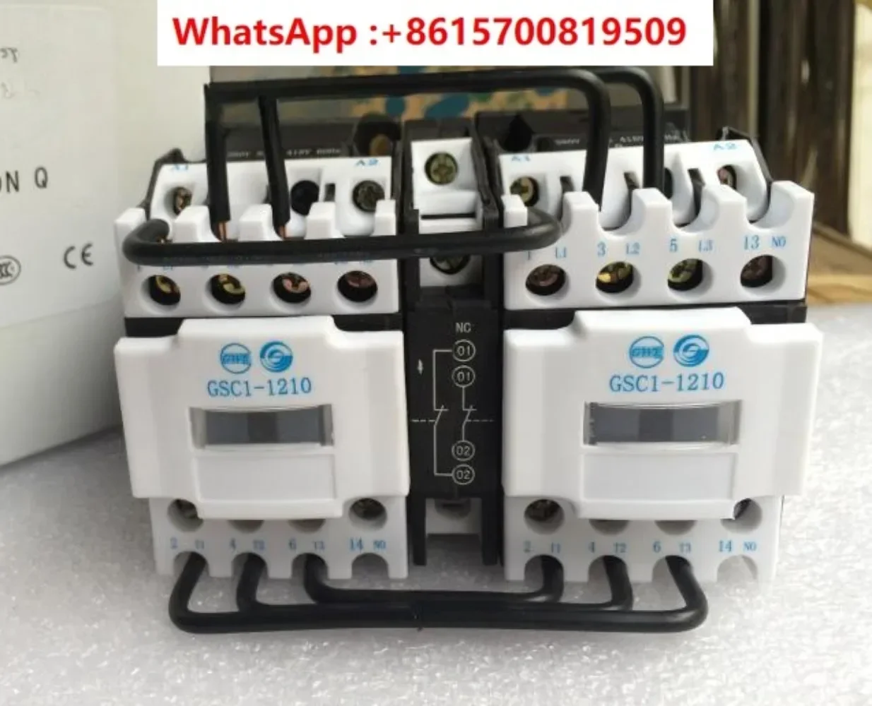 213GSC1 (CJX4-d) -1210N Q mechanical interlocking AC contactor 380V