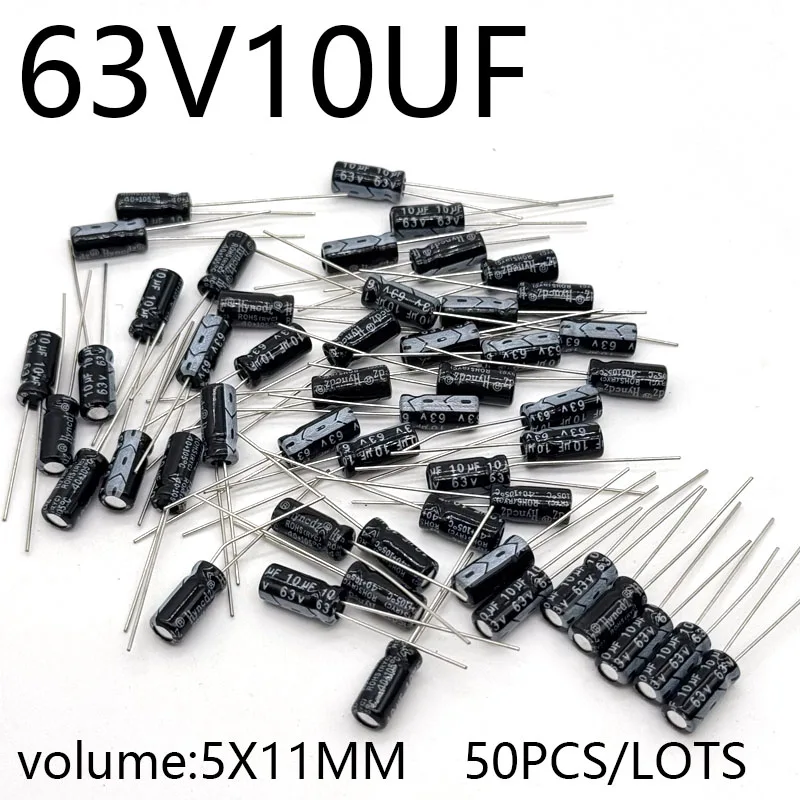 50Pcs/Lots 63V10UF … - image