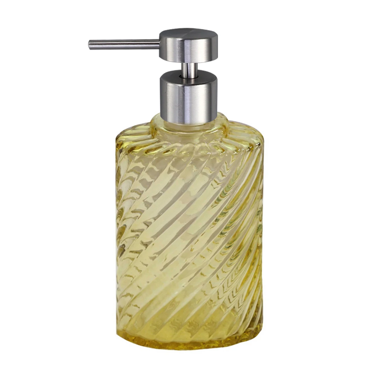

Stainless Bottle Spray Head Lotion Dispenser Pump Replacement Soap Liquid Universal Fits Most Bottles Rust