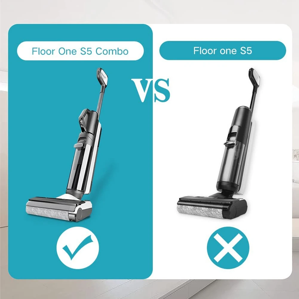 Brosse à Rouleau Principale de Remplacement pour Tineco Floor ONE S5, Accessoires pour Aspirateur à Sec Sans Chlore