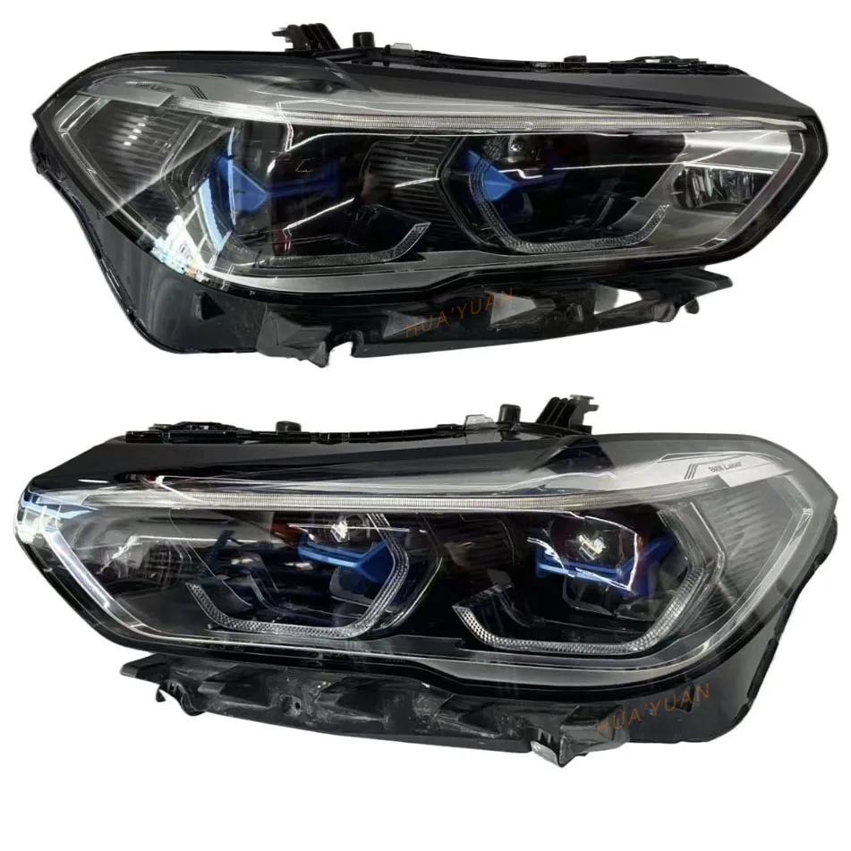 

STLFOriginal G05 Lasers Headlight Shadow Line Black OEM for BMWs X5 X6 F95 G06 G05 Lasers LED Headlight Car Headlight 2019-2022